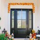 thumbnail image 5 of Decoraciones de Halloween con hojas de arce simuladas, plantas verdes de imitación para Halloween, bar, hogar, jardín, etc., 5 of 6