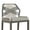 Slate Gray, variant on Dycanpo 26.5''H Counter Height Bar Stools Set of 4, Boho-Style Rattan Chairs - Cream