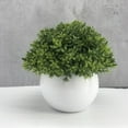 thumbnail image 6 of WZXPWT Artificial Green Potted Fake Grass, Indoor Plastic Plant for Home Office Decoration, Realistic and Adjustable Faux Plant for Flower Pots (4-inch), 6 of 6