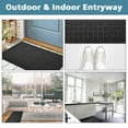 thumbnail image 4 of Front Gray Door Mats Outdoor, Durable Rubber Welcome Mats Front Door Mats Rugs for Entryway, Patio, Busy Areas, 4 of 8