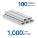 thumbnail image 4 of Grapas Rexel de alta resistencia 0,95 cm para 60 hojas, 1000 piezas, 4 of 5