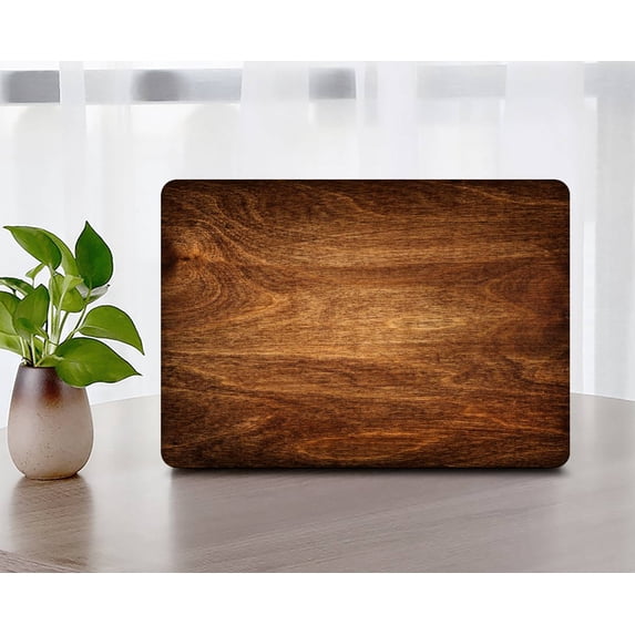 KSK KAISHEK Hard Shell Only for Newest MacBook Air 13 inch( Retina Display Touch ID, 2022/2021/2020/2019/2018) Model A2337 m1 A2179 A1932, USB Type-C Wood grain 72_1