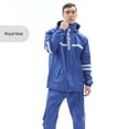 thumbnail image 1 of Imperméable Réfléchissant pour Adulte Pantalon de Pluie Costume Imperméable Moto Randonnée Pêche Protection Équipement, 1 of 7