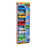WIHE 4pcs Little Bus Tayo Toy,little Bus Tayo Car Toy Set,pull Back Mini Cars For Friend Mini (tayo Rogi Gani Rani) TAO