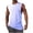 Purple, variant on srobpty Mens Summer Print Sleeveless Round Neck Tank Tops Gradient Color for Fitness Training