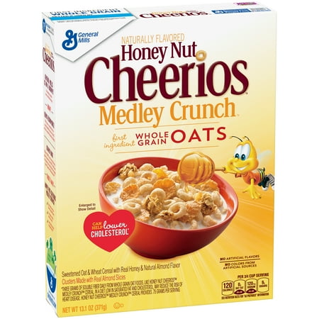 Honey Nut Cheerios Medley Crunch Cereal 13.1 oz Box