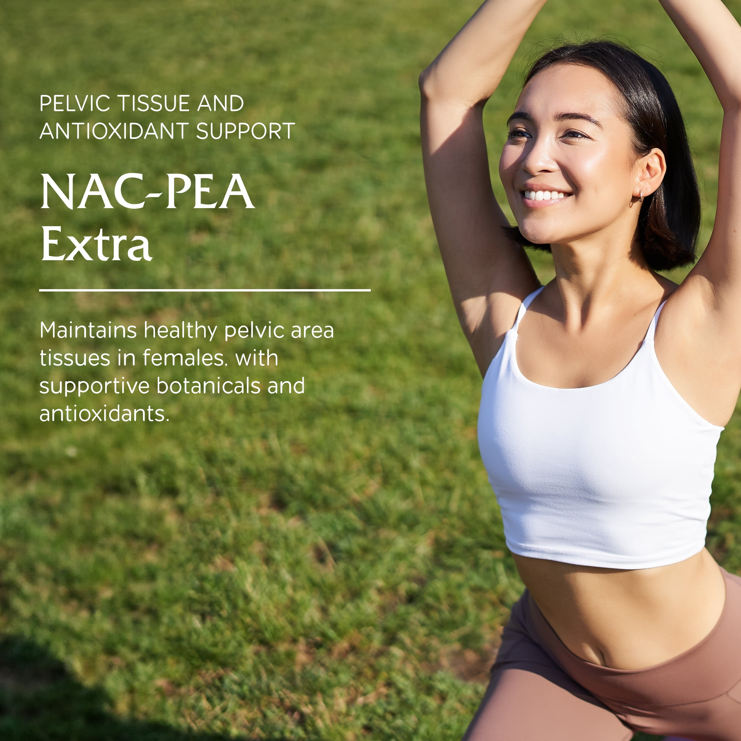 Vitanica NAC-PEA Extra, Vegan, 90 Capsules