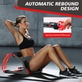 thumbnail image 3 of Equipo de entrenamiento abdominal Wonder Core Smart Fitness rojo, 3 of 8
