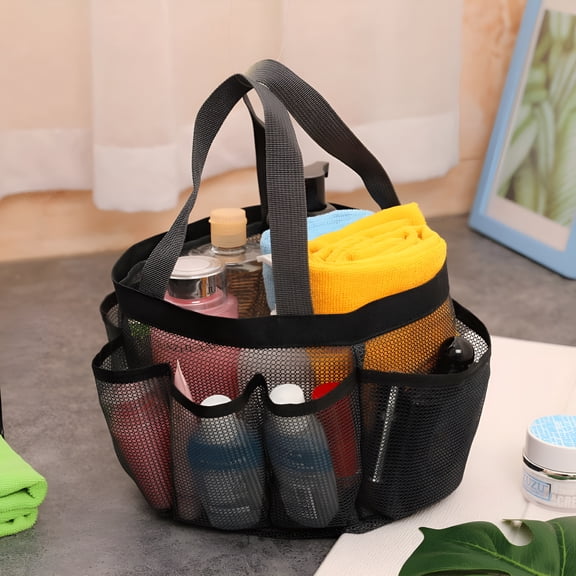 GASTROPOD Mesh beach bag Large capacity Beach Tote Bag with Multi Functional Pockets for Family Travel