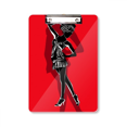 thumbnail image 1 of Red Plump Beautiful Girl Clipboard Folder Writing Pad Backing Plate A4, 1 of 4