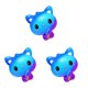 thumbnail image 1 of Vogacara Slow Ice Cream Cat Doll Toy Squeeze Stress Reliever Juguetes de descompresión para niños adultos Type1 NO1, 1 of 6