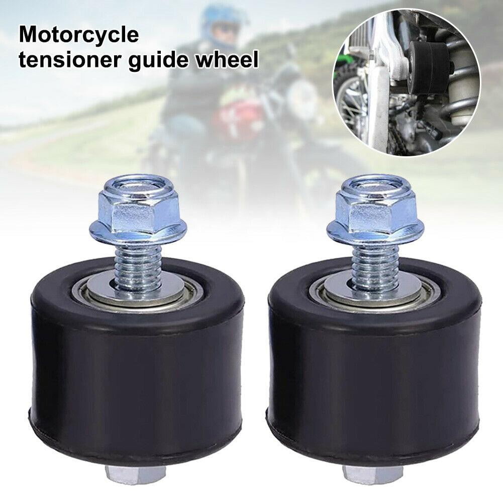2Pcs 8mm Motorcycle Chain Roller For Raptor YFM350 YFM 350 Upper Lower Swingarm