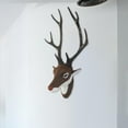 thumbnail image 5 of Wall Mounted Fake Deer Head Handmade Rustic Deer Antlers for Home Decoration, 5 of 6