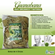 Hojas de Guanabana Herb Tea 4 oz. 113g Whole Soursop Leaves Graviola 100% Natural