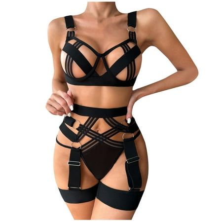 

Mikilon Women Lingerie Sets Temptation Underwear Sleepwear Suit Lingerie Sets Womens Clothes PlusSize on Sale