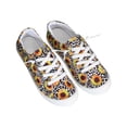 thumbnail image 2 of Zapatos de lona de corte bajo de fondo plano para mujer Zapatos planos casuales para estudiantes de versión perezosa de un pie Wmkox8yii FOPL2054, 2 of 9