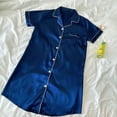 thumbnail image 6 of Gytharion Homewear Nightshirt for Women Lapel Button Down Sleepshirt Casual Short Sleeve Nightgown, 6 of 6