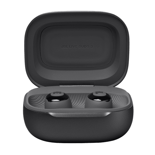JBL Live Buds 3 True Wireless Noise Cancelling Bluetooth Earbuds – Black (Sold Without Manufacturer Warranty)