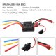 thumbnail image 5 of Esc Motor sin escobillas 3100KV 3650 Motor a prueba de agua con tarjeta de programación 60A ESC sin escobillas 5,8 V 3A BEC para coche 1/8 1/10 RC Romacci Esc, 5 of 7