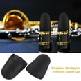 thumbnail image 3 of Tapa de goma NikouMX para clarinete 2 piezas color negro Blanco, 3 of 8