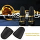 thumbnail image 3 of Boquilla de clarinete para saxofón, tapa protectora de goma, accesorios para saxofón (negro), 2 uds., 3 of 10