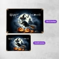 thumbnail image 5 of Happy Halloween Scottish Terrier Witch Pumpkins Bats Horizontal Metal Aluminum Sign Scottie Dog Lover Gifts Wall Art Home Decor - 13012, 5 of 5
