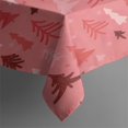 thumbnail image 4 of Christmas Rectangle Tableclothes Christmas Trees Tableclothes 60x102inch Polyester Washable Foldable and Durable Tablecloth for Kitchen Dining Room Living Room Parties, 4 of 5