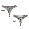 thumbnail image 3 of Balery Mallard Ducks Swimming Tangas de Algodón para Mujer con Estampado – Ropa Interior Sexy, Transpirable, G-string-X-Small, 3 of 6