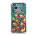 thumbnail image 1 of Fluorescent Mushrooms Case for iPhone 14 Plus,Aesthetic Art Design Pattern Soft Full TPU Bumper Cover, 1 of 5