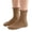 Khaki, variant on Utoimkio 1 Pairs Kids Candy Color Cotton Crew Socks,Elastic and Breathable for Boy Girls 1-12 Years