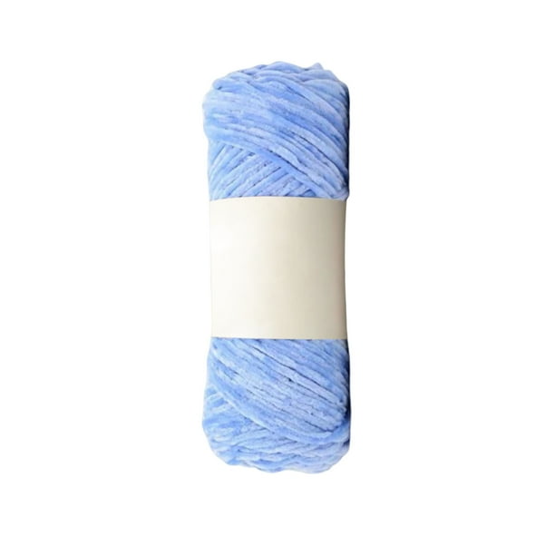 ¡Descuento! Ovillo de Lana de Crochet Tejido a Mano, Hilo de Terciopelo Suave para Tejer a Punto y a Crochet, Hilo Artesanal Suave con La Piel para Ropa de Bebé y Decoración Del Hogar.