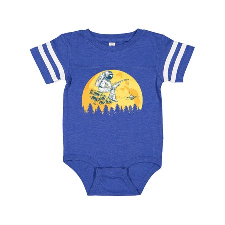 

Inktastic Astronaut Fishing on Moon Gift Baby Boy or Baby Girl Bodysuit