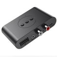 thumbnail image 2 of MesaSe Wireless Audio Receiver Bluetooth-compatible 5.0 Audio Adapter with 3.5mm & RCA Port & Built-in Microphone, 2 of 9