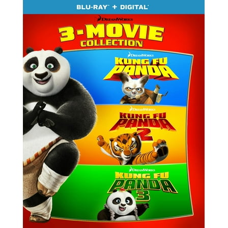 Kung Fu Panda: 3-movie Collection [Blu-ray]