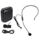thumbnail image 3 of EeaseMX Amplificador de voz inalámbrico portátil, altavoz de sonido multifuncional con micrófono para enseñanza, discursos y reuniones (negro), 3 of 8