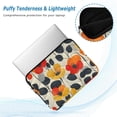 thumbnail image 2 of FORMRS 15-15.6 inch Laptop Sleeve Case Soft Carrying Quilted Computer Bag Cover, Floral Pattern, 2 of 7