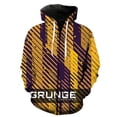 thumbnail image 1 of Traje de carreras para hombre, sudadera con cremallera, sudadera de manga larga de gran tamaño, estilo hip hop, estampado 3D, moda urbana, estilo Harajuku, divertido, 1 of 6