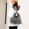 thumbnail image 2 of Mochila Convertible Bsvklp para Mujer Bolso Mano Gran Capacidad Diaria gris, 2 of 9