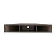 thumbnail image 5 of Furniture of America Emmeline 3-Shelf Floating TV Stand, 46", Walnut Oak, 5 of 8