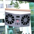 thumbnail image 6 of OAVQHLG3B Car Solar Air Circulator Exhaust Fan, Energy Saving Exhaust Fan, Car Radiator,Exclude The Peculiar Smell Inside The Car & Can Be Used For General Types Of Cars, 6 of 6