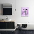 thumbnail image 3 of Stupell Industries Eclectic Disco Laundry Machine over Purple Canvas Art, 24 x 30, by LISH Creative, 3 of 8