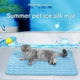thumbnail image 2 of Kittra Cooling Mat for Cats,2025 Upgrade Pet Cooling Mat for Cats (Coffee,X-Small), 2 of 8