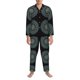thumbnail image 3 of Balery Mandala Pijama para Hombre de Dos Piezas con Manga Larga, Conjunto de Dormir y Descanso Suave con Bolsillos-Large, 3 of 7