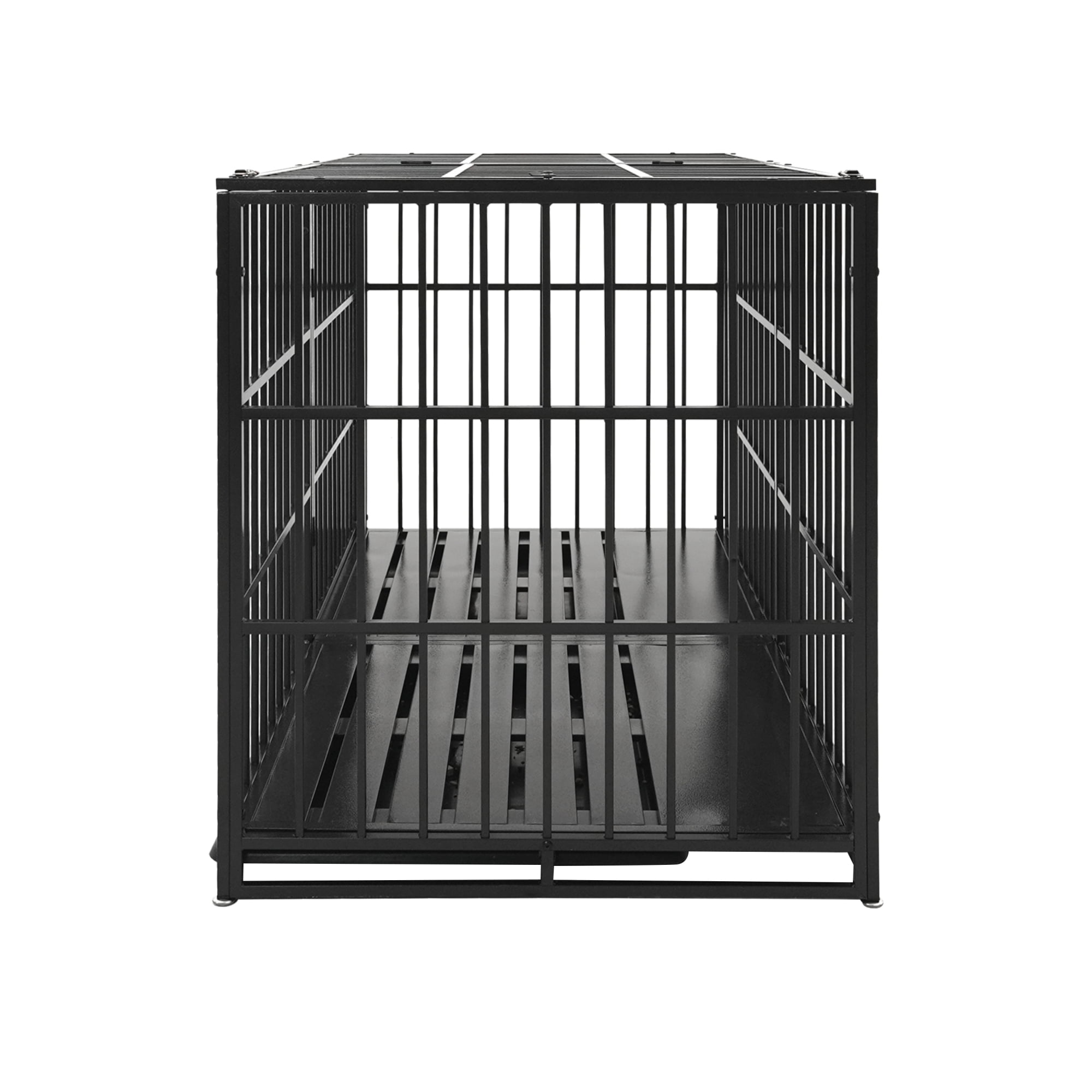 Jopath 61" Extra Large Heavy Duty Dog Crate Dog cage Strong Metal Dog Kennels and Pens Crates for Large Dogs
