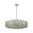 thumbnail image 3 of Allegri 036656-038-FR001 Piazze 9 Light 29" Wide Crystal Pendant - Brushed Champagne Gold, 3 of 3