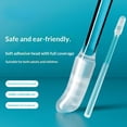thumbnail image 4 of Ear Cleanner Sticky Pick,Reusable Sticky Ear Swabs with Soft Flexible Tip, Washable Ear Cleaning Sticks with Dust Cover Packaging, Ear Cleaning Tool, 4 of 8