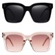 thumbnail image 3 of Gafas de Sol TAOTAOQI Vintage Cuadradas Grandes con Protección UV400 para Mujer, 3 of 8