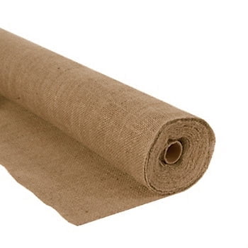 Burlap Fabrics Large Burlap Roll - 40 Inch Wide x 5 Yard Roll Natural Jute Hessian Fabric