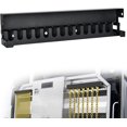 thumbnail image 1 of Lockable Trailer Chain Holder  Heavy-Duty Metal Chain Carrier  Powder-Coated Cab Rack Chain Hanger with Lid  Trailer Chain Rack with Locking Slots  Accommodates Up to Chains or Binders, 1 of 1