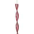 thumbnail image 5 of Northlight 6ct Red and White Candy Swirl Christmas Ornaments 8", 5 of 7